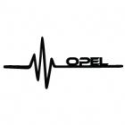 Наклейка «Opel Heartbeat v2»