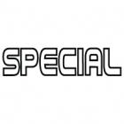 Наклейка «Special»