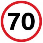 Наклейка «Знак 70»