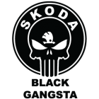 Наклейка «Skoda Gangsta»