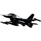 Наклейка «F-16 Fighting Falcon»