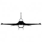 Наклейка «F-16 Fighting Falcon v3»