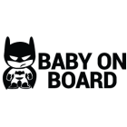 Наклейка «Baby on Board Batman»