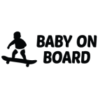 Наклейка «Baby on Board v11»