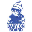 Наклейка «Baby on Board v17»