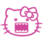 Наклейка «Hello Kitty Domo»
