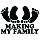 Наклейка «Making Family»