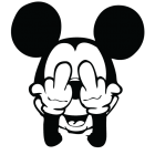 Наклейка «Mickey F»