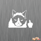 Наклейка «Сердитый Кот»