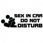 Наклейка «Sex in Car»
