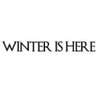 Наклейка «Winter is here»