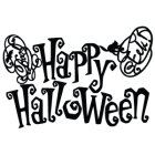 Наклейка «Happy Halloween»