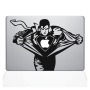 Наклейка для MacBook «Superman»