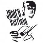 Наклейка «Metallica James Hetfield»