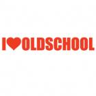 Наклейка «I Love Oldschool»