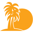Наклейка «Пальмы»