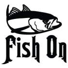 Наклейка «Fish On v2»