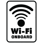 Наклейка «WiFi OnBoard»