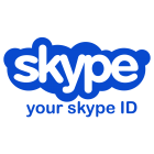 Наклейка «Skype ID»