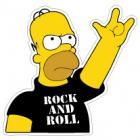 Наклейка «Homer Simpson Rock and Roll»