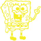 Наклейка «Sponge Bob»