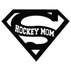 Наклейка «Hockey Mom v5»