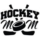 Наклейка «Hockey Mom v7»
