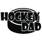 Наклейка «Hockey Dad»