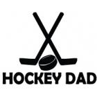 Наклейка «Hockey Dad v4»