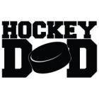 Наклейка «Hockey Dad v5»
