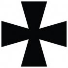 Наклейка «Козацький хрест»