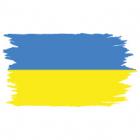 Наклейка «Прапор України v2»